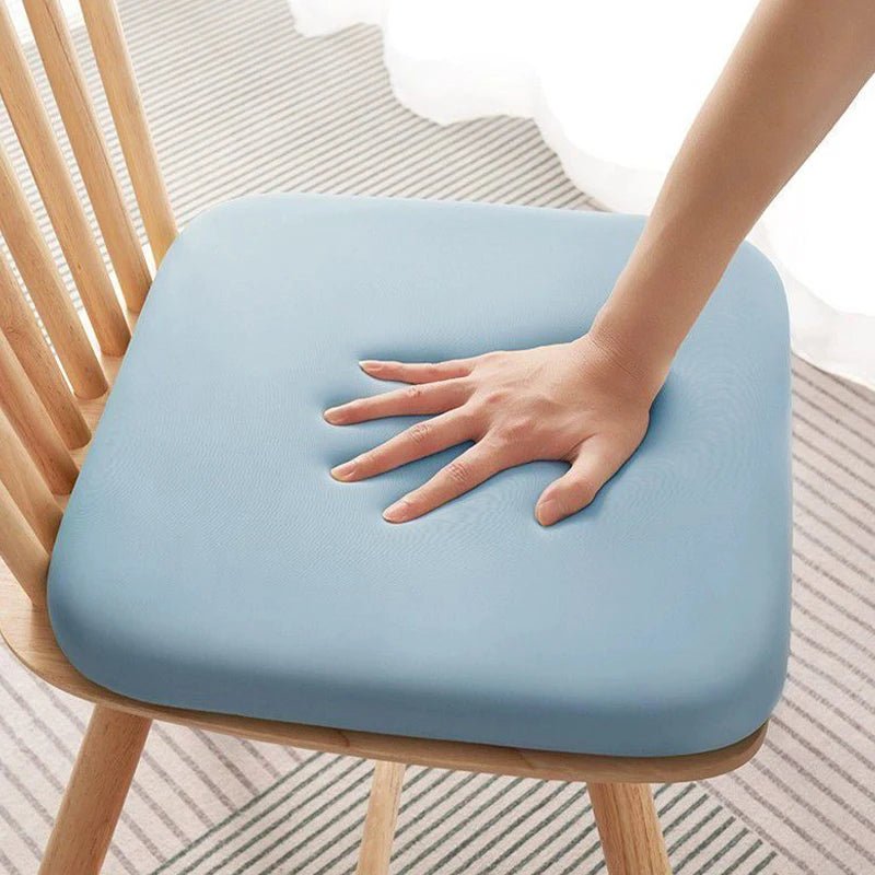 1PC 40/45CM Thick Seat Cushion Ultra Soft Memory Foam Office Chair Pad Breathable Rebound Waist Cushion - PatioLix
