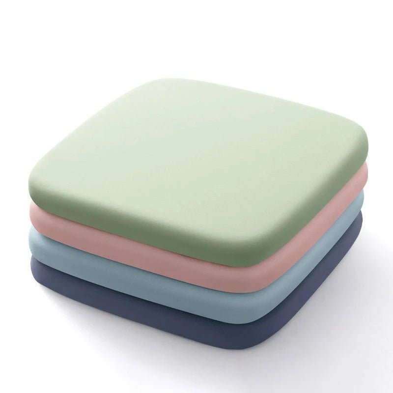 1PC 40/45CM Thick Seat Cushion Ultra Soft Memory Foam Office Chair Pad Breathable Rebound Waist Cushion - PatioLix