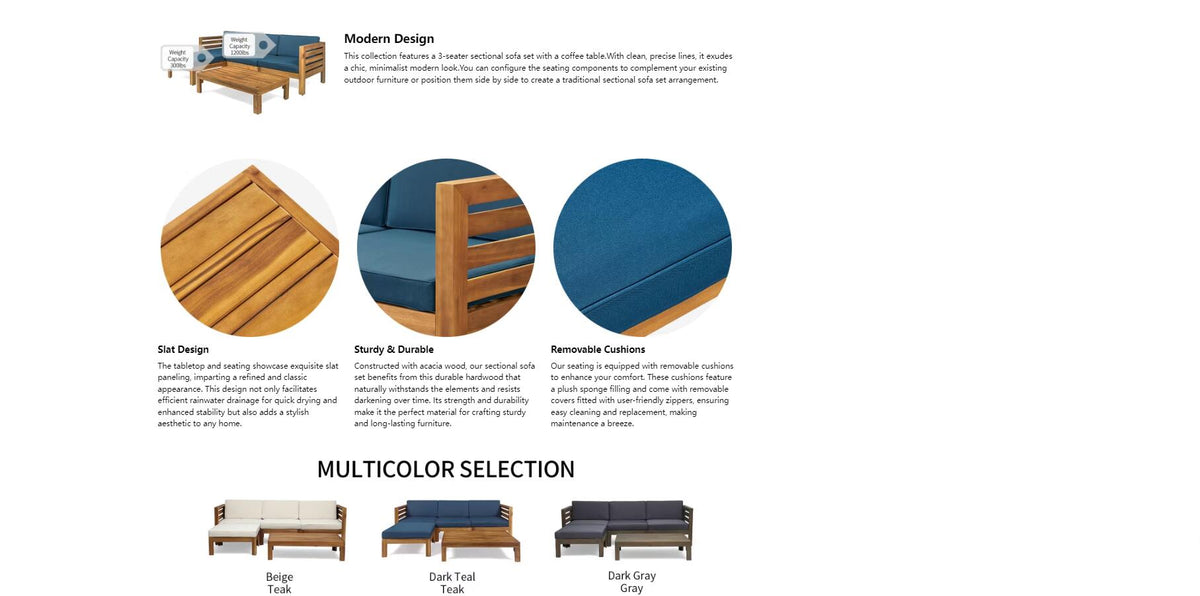 Beige L-Shaped Sofa Set for Modern Living Spaces