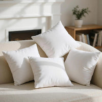 50x50cm 45x45cm 30x50cm 35x50cm Gift White Throw Pillow Insert Standard White Bounce Back Pillow Cushion Core Sofa Car Christmas - PatioLix