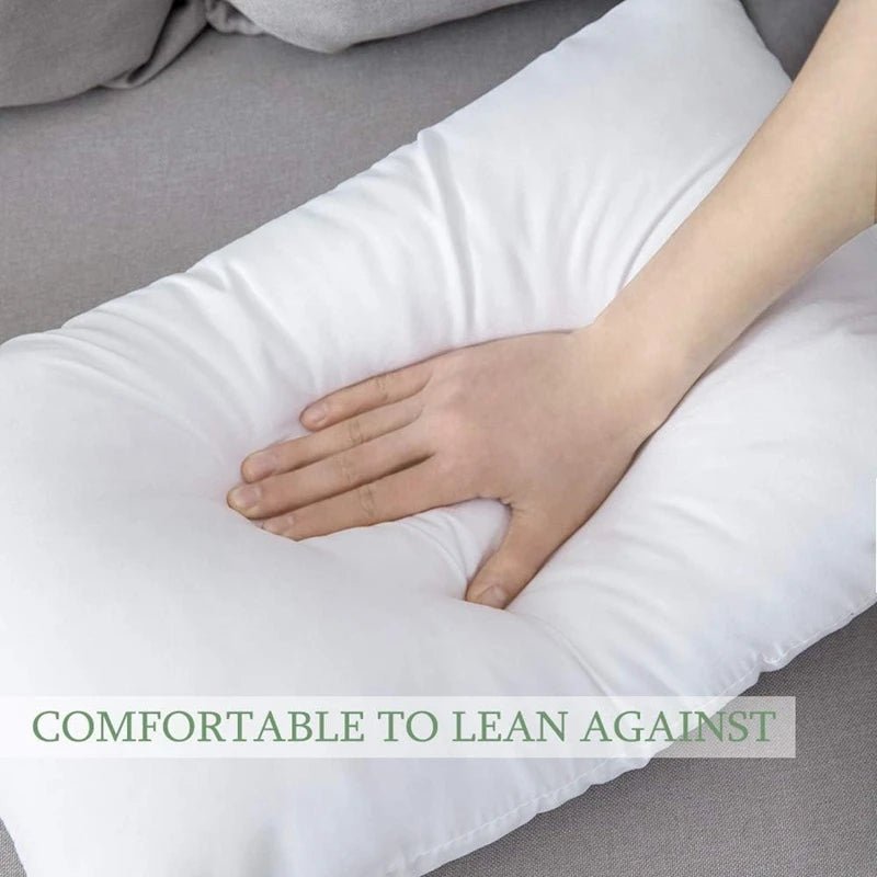 50x50cm 45x45cm 30x50cm 35x50cm Gift White Throw Pillow Insert Standard White Bounce Back Pillow Cushion Core Sofa Car Christmas - PatioLix