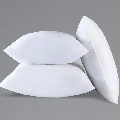 50x50cm 45x45cm 30x50cm 35x50cm Gift White Throw Pillow Insert Standard White Bounce Back Pillow Cushion Core Sofa Car Christmas - PatioLix