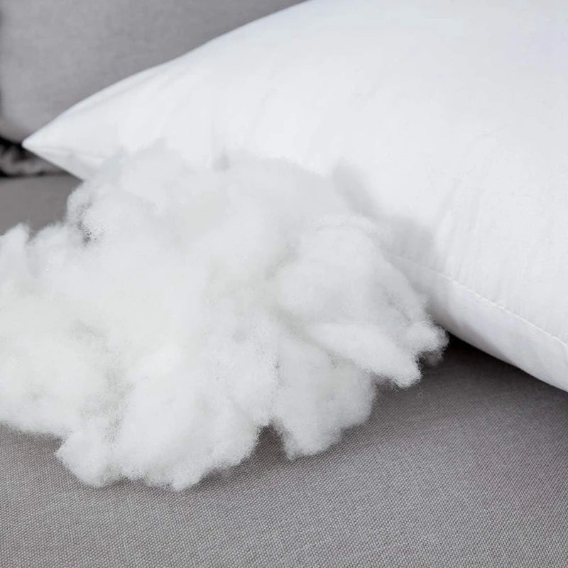 50x50cm 45x45cm 30x50cm 35x50cm Gift White Throw Pillow Insert Standard White Bounce Back Pillow Cushion Core Sofa Car Christmas - PatioLix