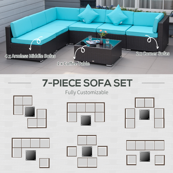 Outdoor Patio Furniture Set - Stylish & Durable for Garden, Backyard, or Balcony - Perfect for Relaxation & Entertaining Guests