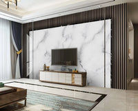 beibehang papel de parede Customized Nordic retro plant leaves, modern minimalist geometry, TV background wallpaper