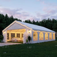 32x16 HDPE Party Tent Heavy Duty Canopy For Weddings And Events