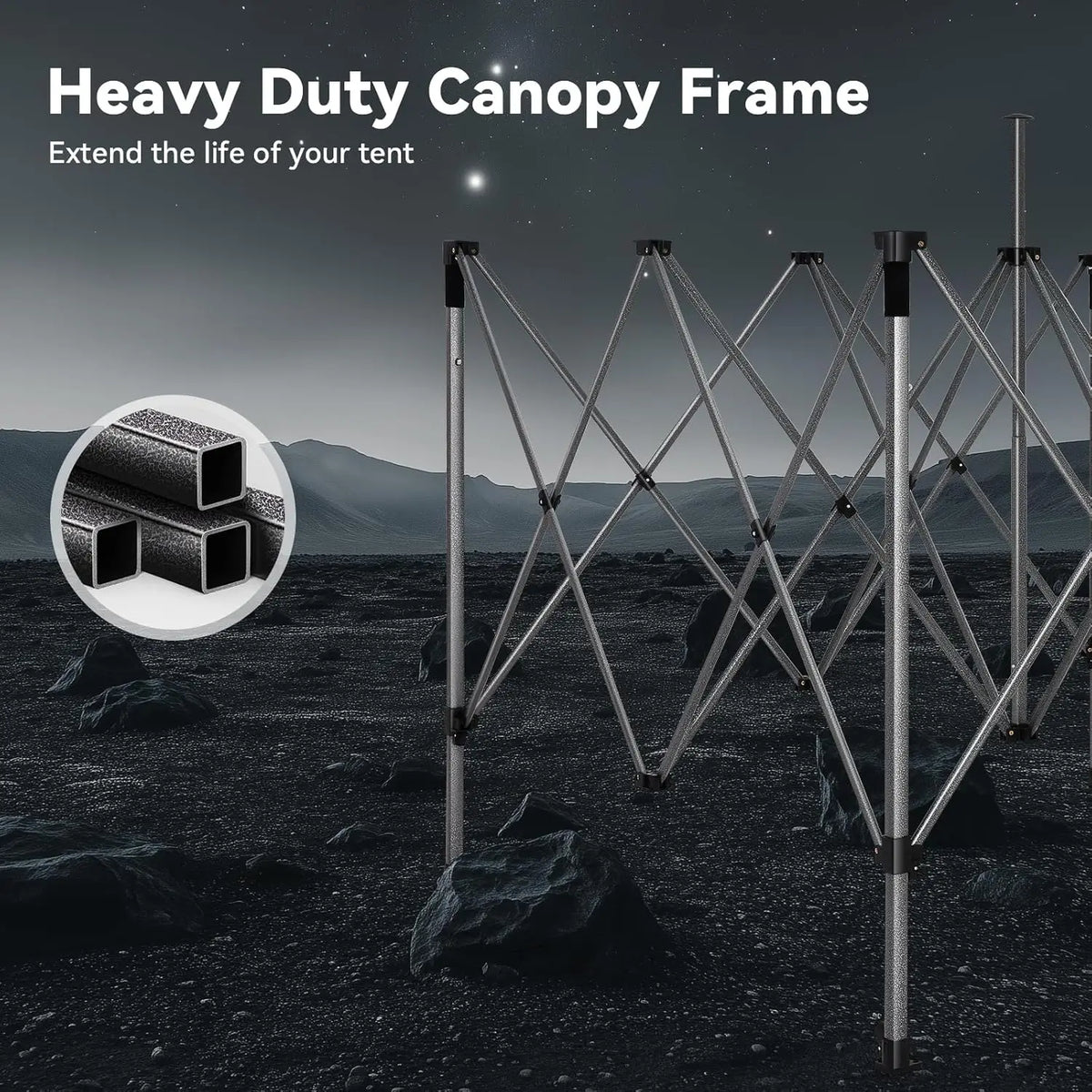10x15 Pop up Canopy Tent Heavy Duty Gazebo with 4 Sidewalls,UPF 50+ All Weather Waterproof Commercial Outdoor Wedding Party Tent