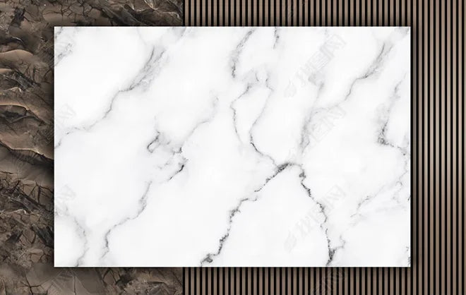 beibehang papel de parede Customized Nordic retro plant leaves, modern minimalist geometry, TV background wallpaper