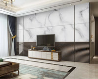 beibehang papel de parede Customized Nordic retro plant leaves, modern minimalist geometry, TV background wallpaper