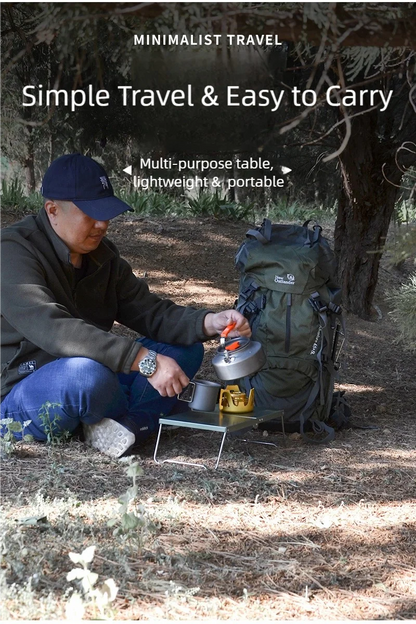 MDF Mini Folding Table Camping Portable Foldable Table New Small Coffee Tables Ultralight Outdoor Hiking Picnic Table