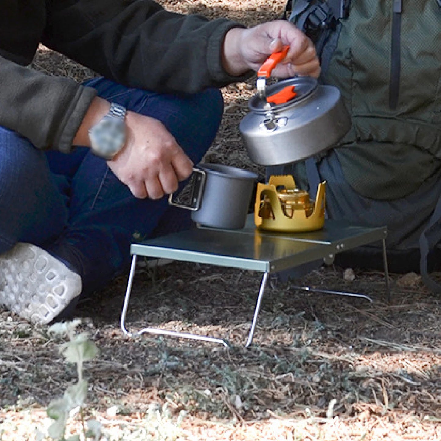MDF Mini Folding Table Camping Portable Foldable Table New Small Coffee Tables Ultralight Outdoor Hiking Picnic Table