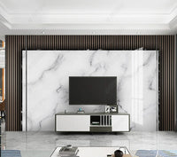 beibehang papel de parede Customized Nordic retro plant leaves, modern minimalist geometry, TV background wallpaper