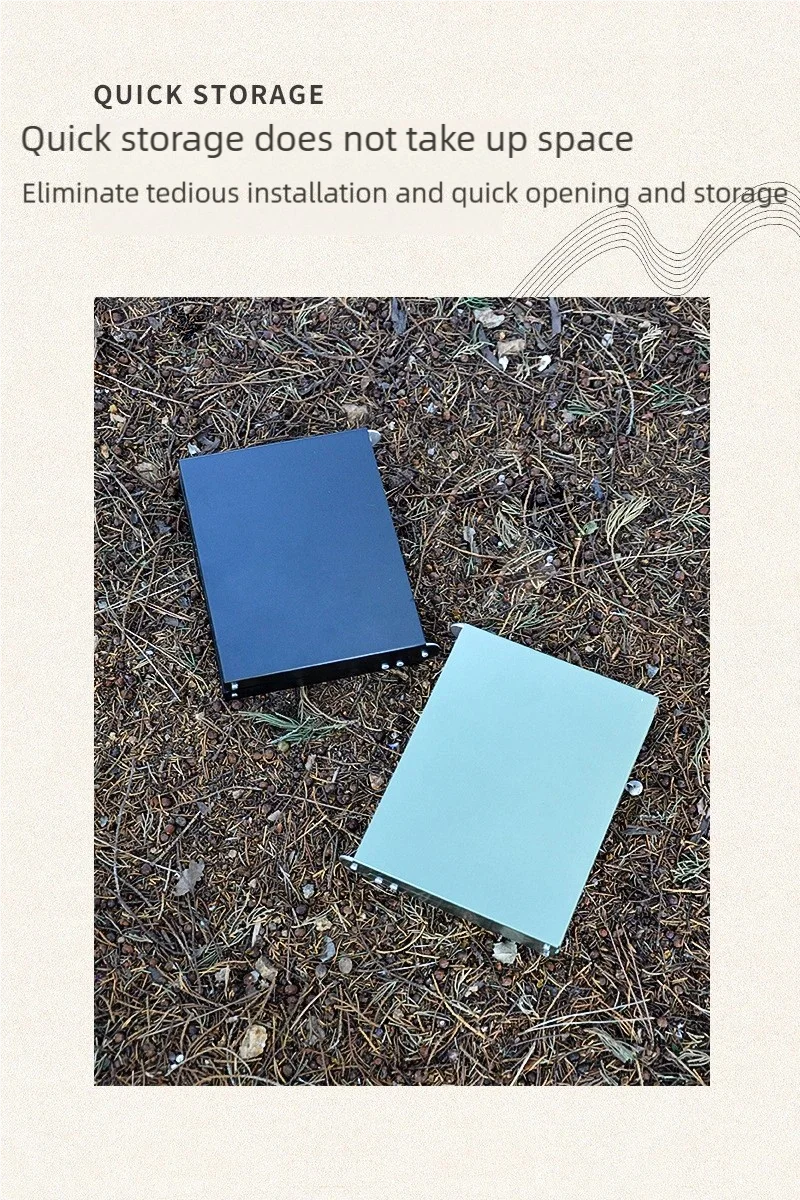 MDF Mini Folding Table Camping Portable Foldable Table New Small Coffee Tables Ultralight Outdoor Hiking Picnic Table