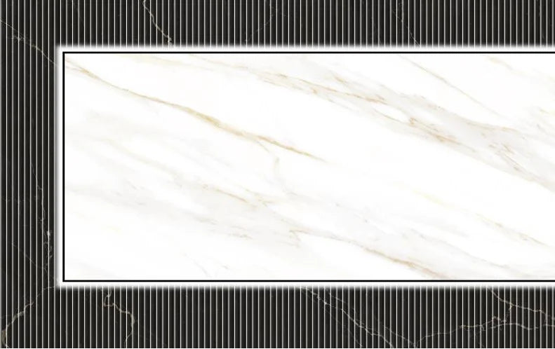 beibehang papel de parede Customized Nordic retro plant leaves, modern minimalist geometry, TV background wallpaper