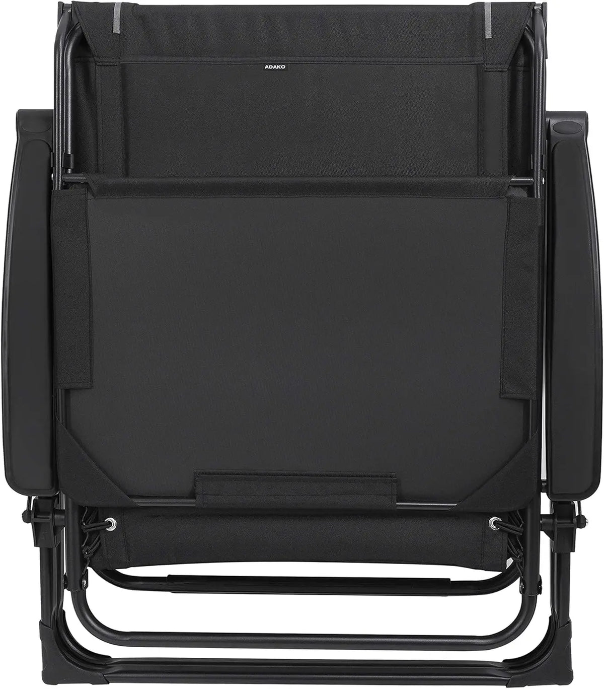 XXL Oversize Recliner Folding Chair for Camping Patio Outdoors Zero Gravity Extra Wide Reclining Padded Seats with Sunshade and