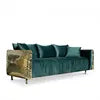 Italian BOCA Style Full-skin High-grade Stainless Steel Intensive Light Luxury Sofa Furniture