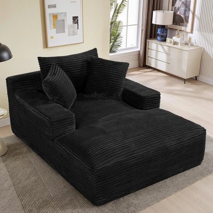 Vacuum Compression Boneless Sofa Corduroy White Rolled High-density Sponge Integrated Sofa Bed
