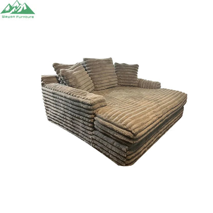 Wayon Convertible Floor Sleeper Sofa Frameless Lounge Bed for Guest Room and Office