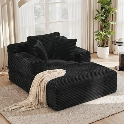 Vacuum Compression Boneless Sofa Corduroy White Rolled High-density Sponge Integrated Sofa Bed