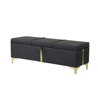 2-Piece  Size MDF Bedroom  Adjustable Height Convertible Upholstered Platform Bed Hydraulic Storage Home Furniture