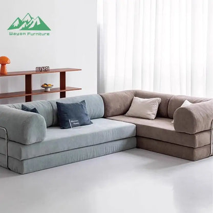 Wayon Nordic Style Minimalist Furniture Space Saving Compressed Sofa for Boutique Hotel Use