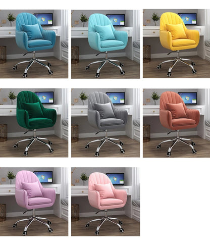 Executive Dormitory Lift Swivel Computer Chair Home Hotel Backrest Office Chairs Study Learning Bedroom Casual Makeup Chair