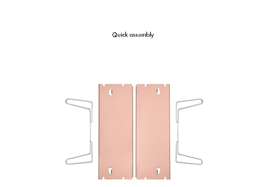 Portable Camping Table, Small Ultralight Folding Table with Aluminum Table Top and Carry Bag, Mini Barbecue Coffee Table