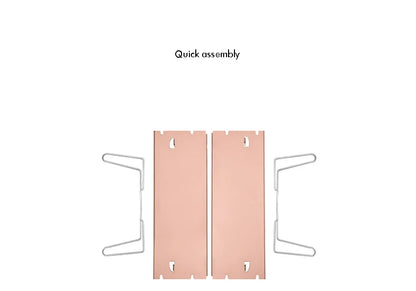 Portable Camping Table, Small Ultralight Folding Table with Aluminum Table Top and Carry Bag, Mini Barbecue Coffee Table