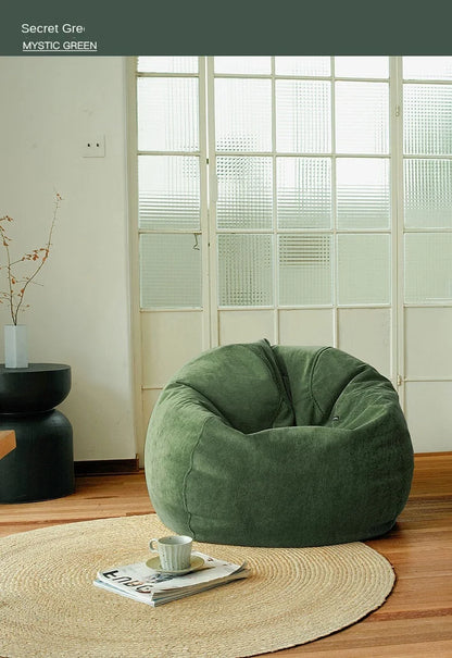 OTAUTAU Adults Children Corduroy Bean Bag Cover Without Filler Beanbag Pouf Chair Puff Salon Corner Seat Game Movie Sac DD005