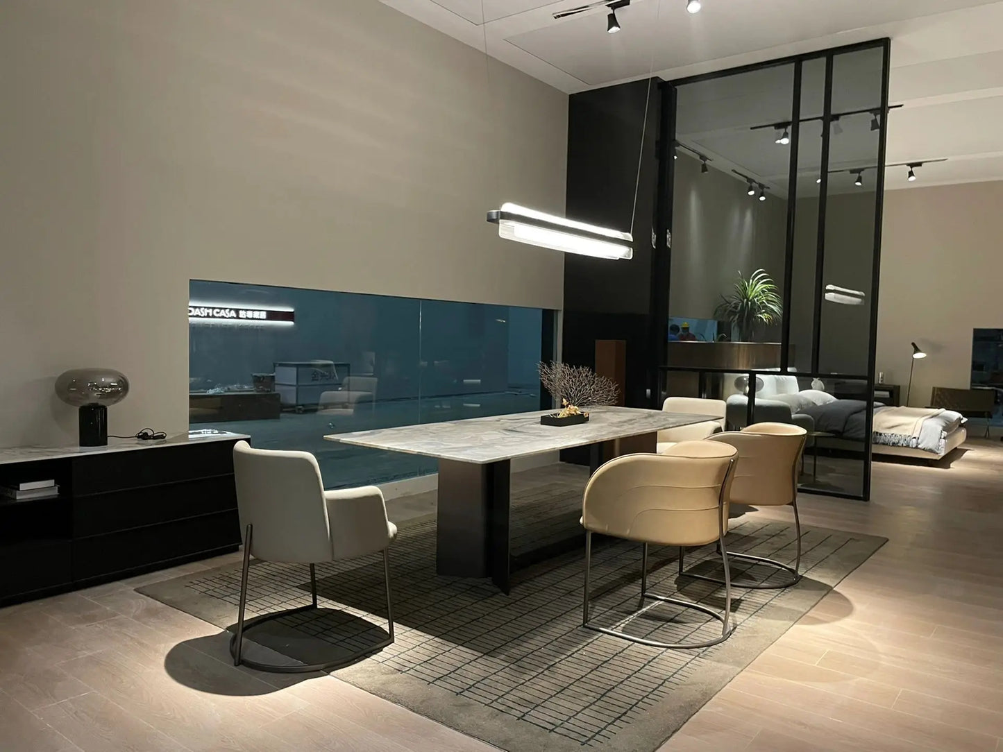 Luxury Modern Round Coffee Table Sets Hotel Center Tables Frame Combination Coffee Table Living Room Metal With Glass 1 Piece