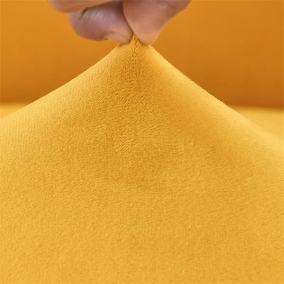 Velvet Arc Seat Sofa Cover Elastic Club Armchairs Covers Living Room Single Seat Tub Couch Slipcovers With Seat Cushion Covers