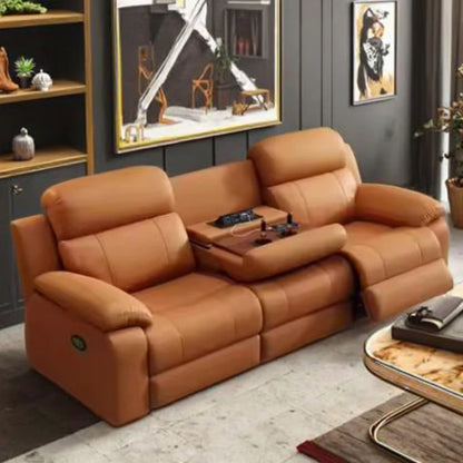 Lurxuy Multi-Function Electric 3 2 1 Sofa Set Modern Home Theater Leather Sofa Smart Living Room Sofa Furniture Set