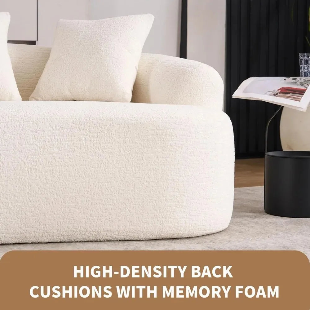 100% Direct Foshan Velvet Upholstered Compressed Sofa Modern Design Two Seat Sectional Sofa for Warehouse/Villa/Basement Use