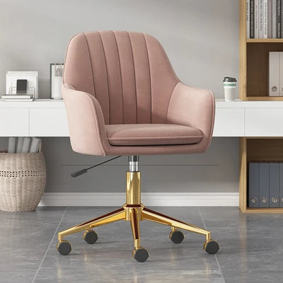 Light Luxury Home Bedroom Comfortable Computer Chair Lift Rotating Anchor Makeup Chair