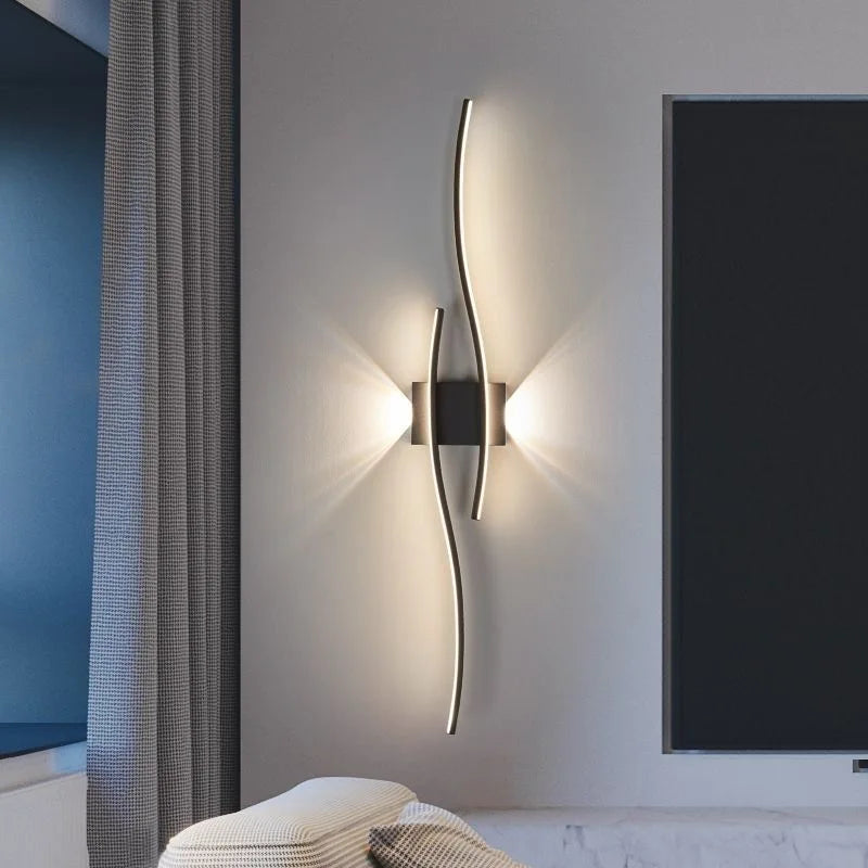 60X15CM With LED Night Light Dropshipping New 2025 Wall Living Room Home Hangings House Decoration Customizable Volume Discount