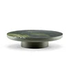 Italian-designed Living Room Table Round Natural Marble Center Table Coffee Table Set in Luxurious Modern