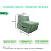 Modern Single Convertible Sofa Bed Full Sponge Folding Compressible Lazy Reclining Foldable for Small Spaces-Bedroom Living Room