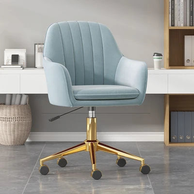 Light Luxury Home Bedroom Comfortable Computer Chair Lift Rotating Anchor Makeup Chair