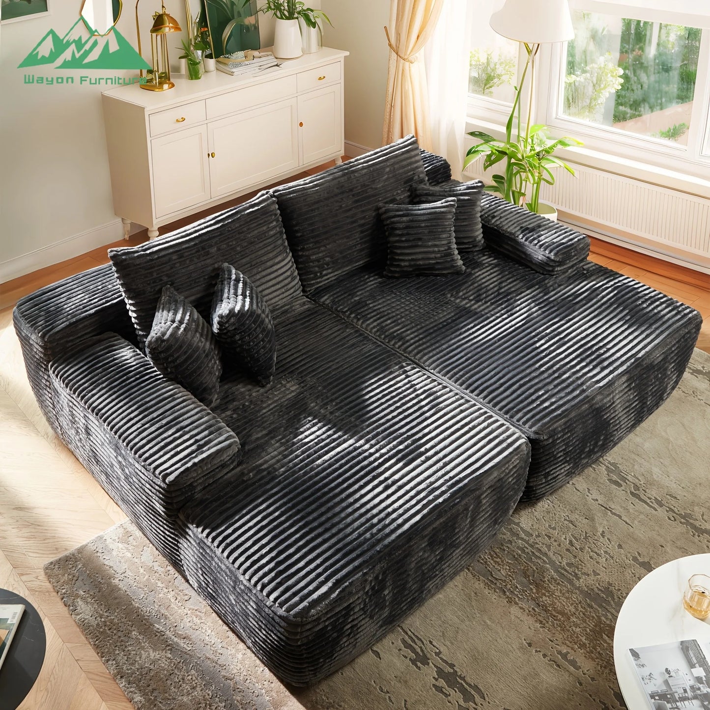 Wayon Professional Compressed Sofa for Export Logistics with High Density Resilience