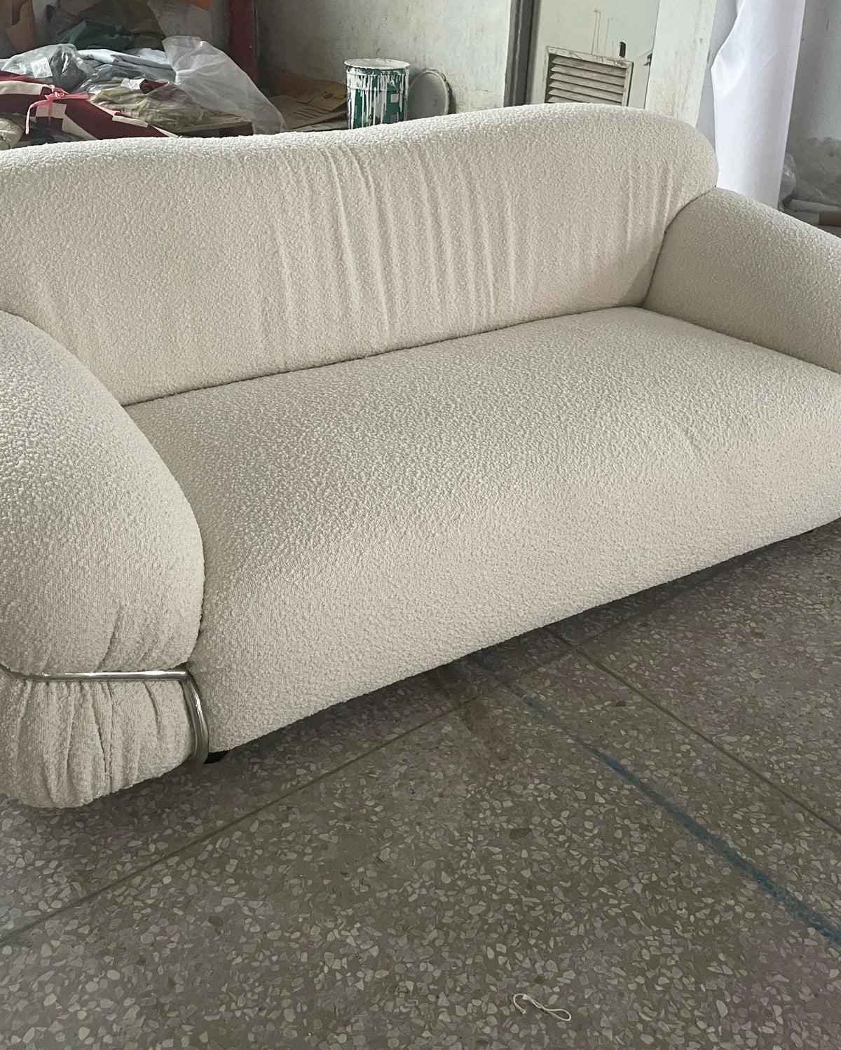 Hot Sale Custom Sofa Set Modern Chesterfield Two Seat Storage Fabric Living Room Furniture for Apartments Hotels-Direct