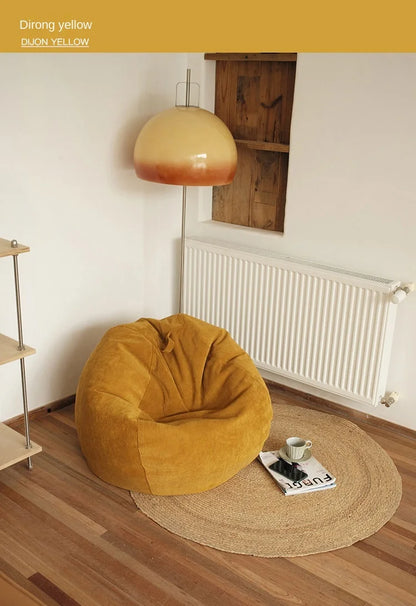 OTAUTAU Adults Children Corduroy Bean Bag Cover Without Filler Beanbag Pouf Chair Puff Salon Corner Seat Game Movie Sac DD005