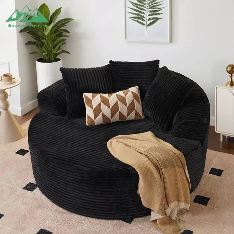 Wayon Nordic Style Tatami Convertible Sofa Bed Set High Density Foam Eco-Friendly for Apartment Living Rooms Villa Leisure