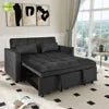 USA In Stock Modern Sofa Come Bed 2 in 1 Living Room Sofa Convertible Pull Out Sofa Bed For Small Space Home Furniture 18044