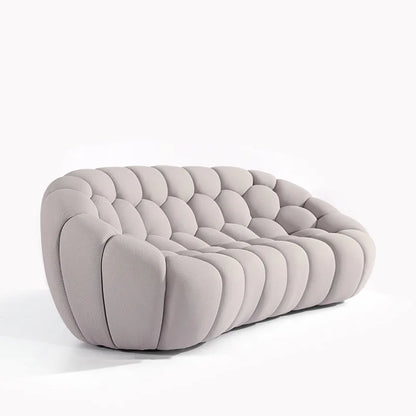 Customized Luxury Italian Design Living Room Wood Sofas Leather Furniture