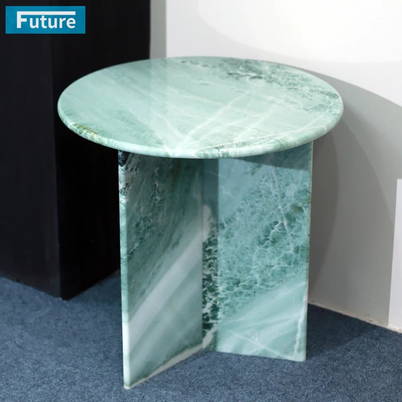 Luxury Designer Best Selling Rustic Industrial Style Marble SideTable for Living Room Center Piece and Home Decor