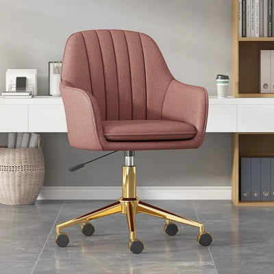 Light Luxury Home Bedroom Comfortable Computer Chair Lift Rotating Anchor Makeup Chair