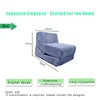 Modern Single Convertible Sofa Bed Full Sponge Folding Compressible Lazy Reclining Foldable for Small Spaces-Bedroom Living Room
