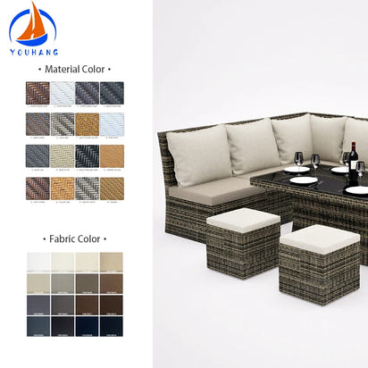 New Design Poland Rotan Wicker bar Set Rattan Outdoor Tables Bullet Stackable Rattan Garden Furniture