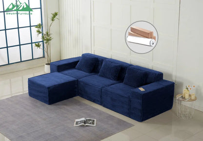 Wayon High Quality Modular Sectional Sofa Set High Density Foam Compressed for Large House