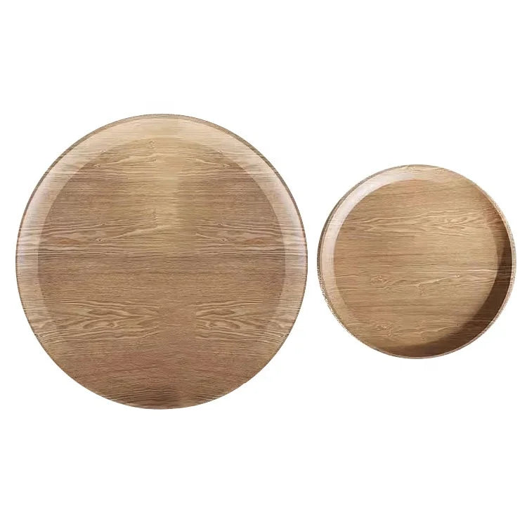 Modern Minimalist Extendable Round Wooden Coffee Table with Slate Top Panel Style Living Room Furniture for Home Use